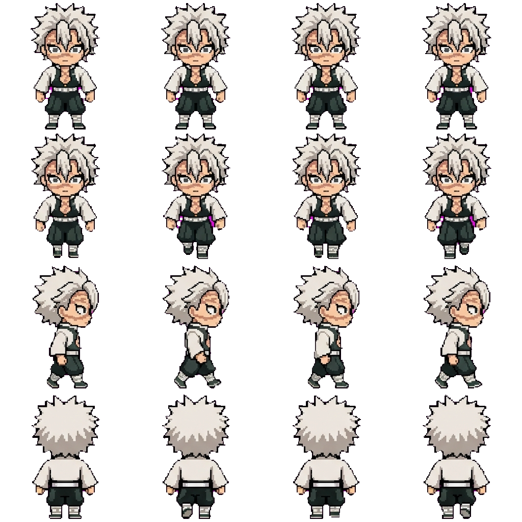 Sanemi Shinazugawa movement sprite