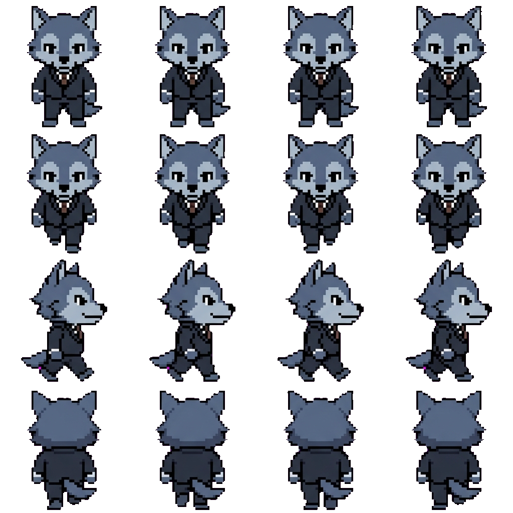 Oscar movement sprite