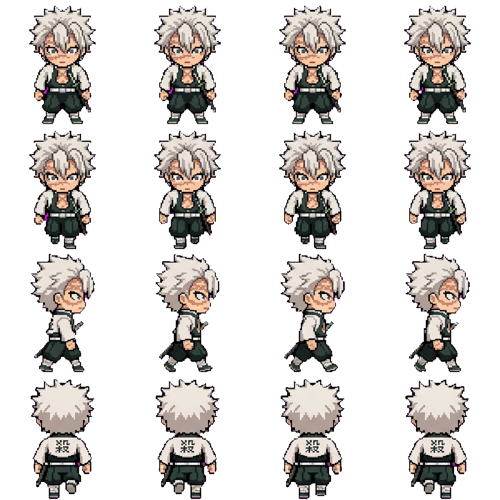 Sanemi Shinazugawa movement sprite