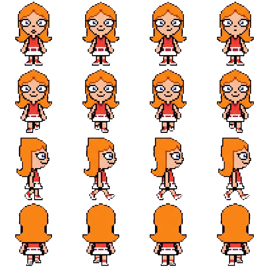 Candace movement sprite