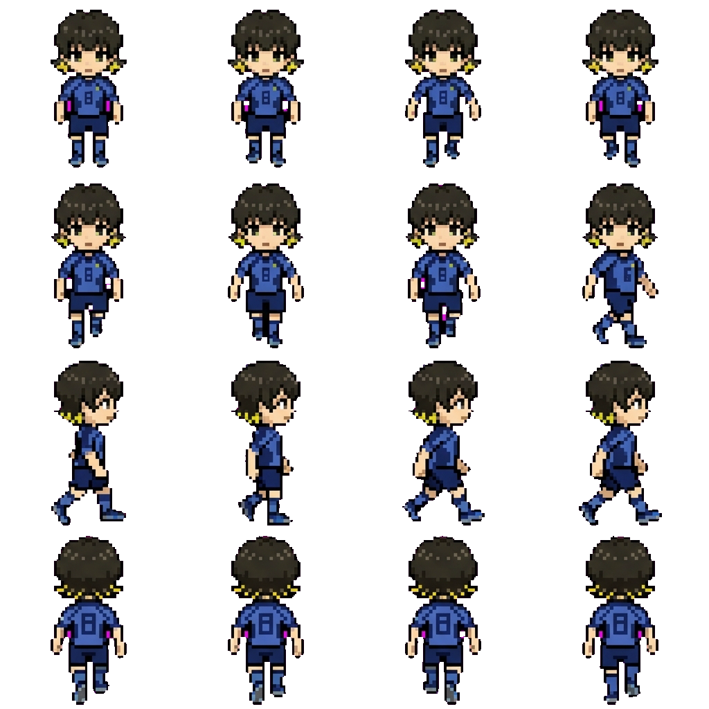 Bachira movement sprite
