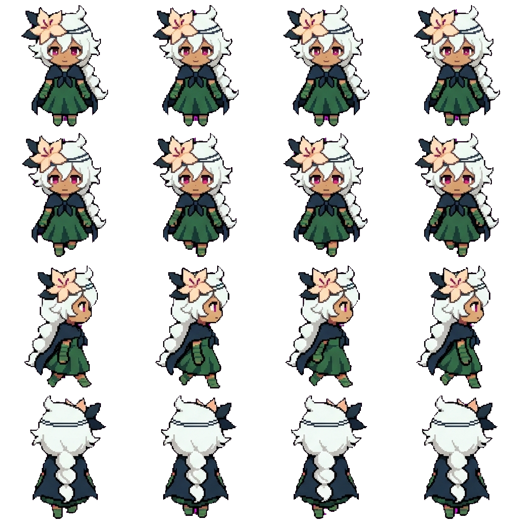 White Lily movement sprite