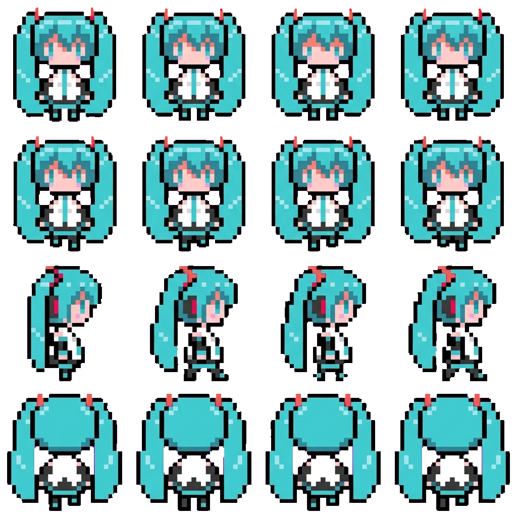 Miku movement sprite
