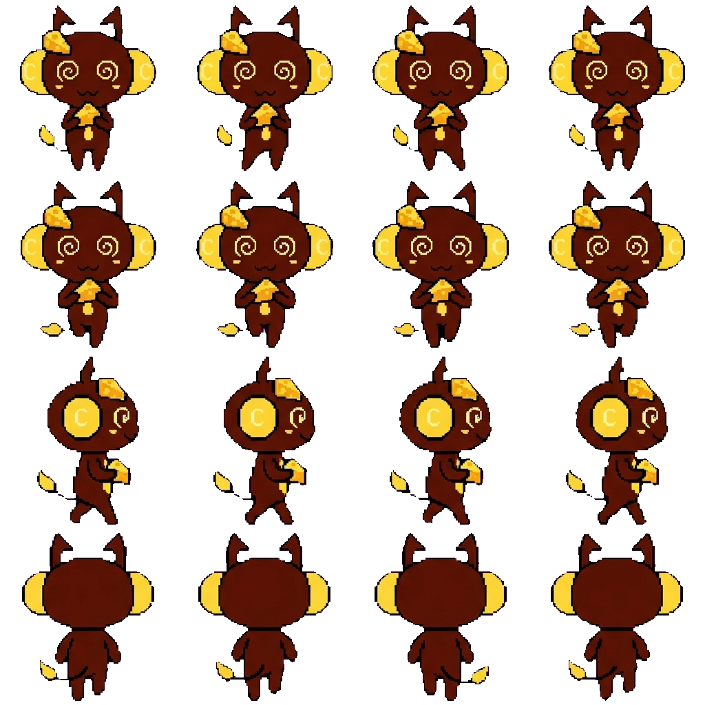 Chee movement sprite