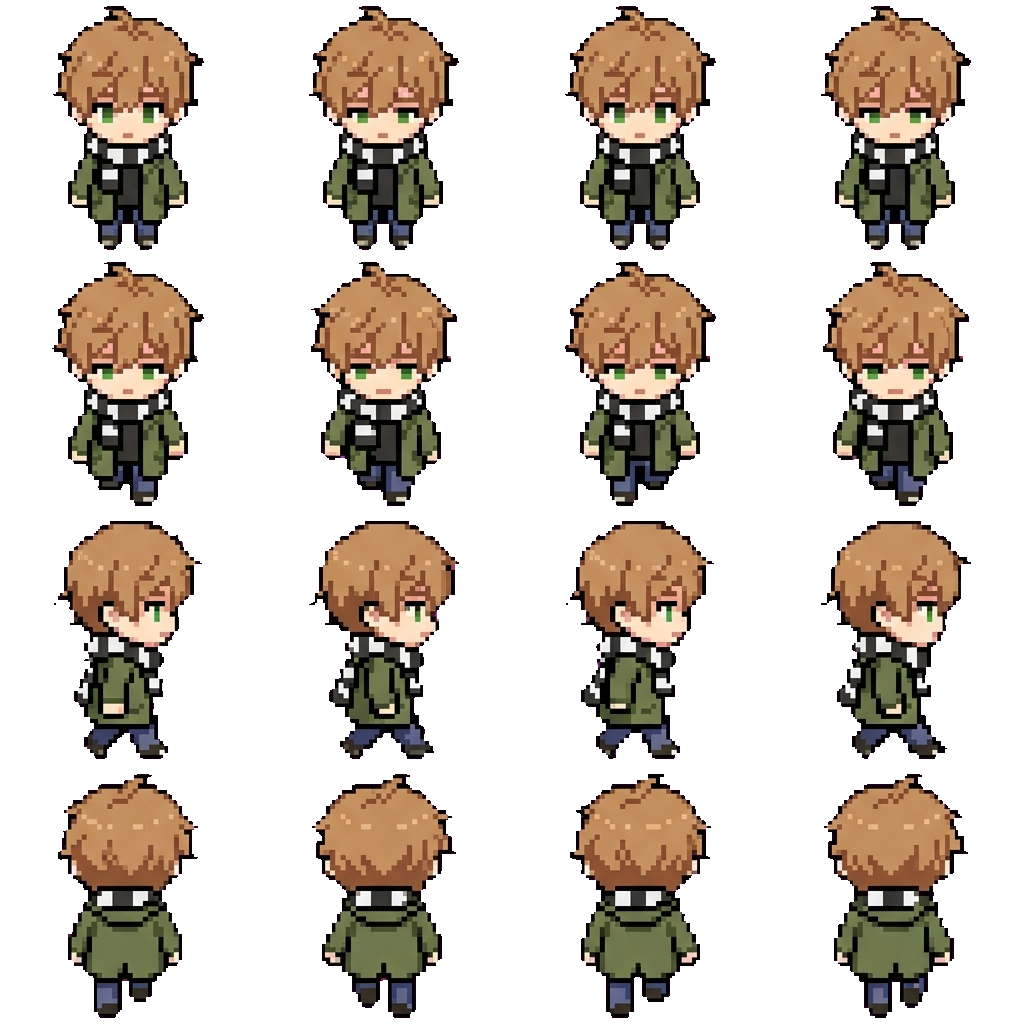 Homicidal Liu movement sprite