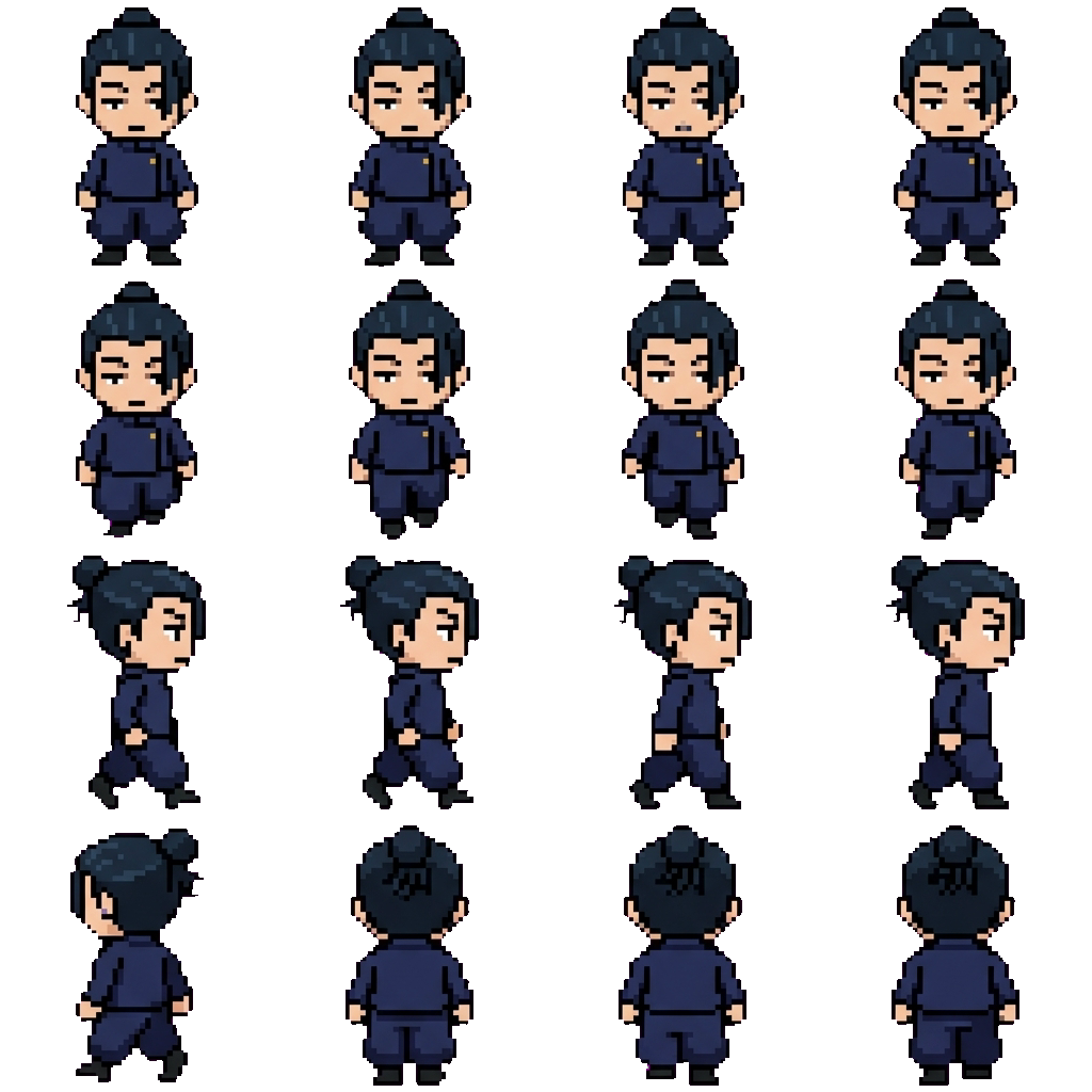 Geto Suguru movement sprite