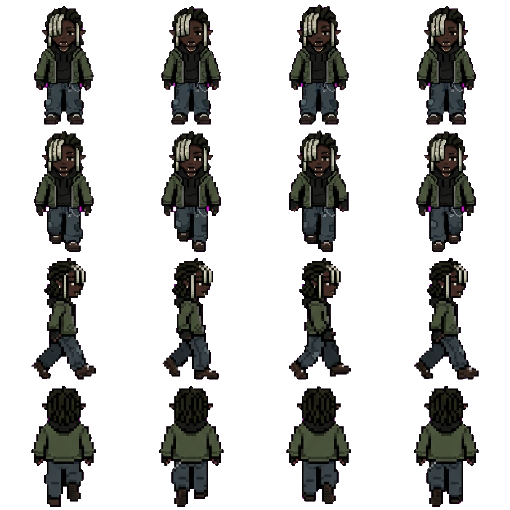 Silas movement sprite