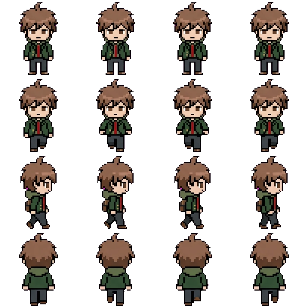 Makoto movement sprite