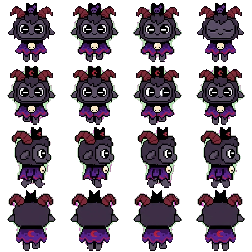 Goat movement sprite