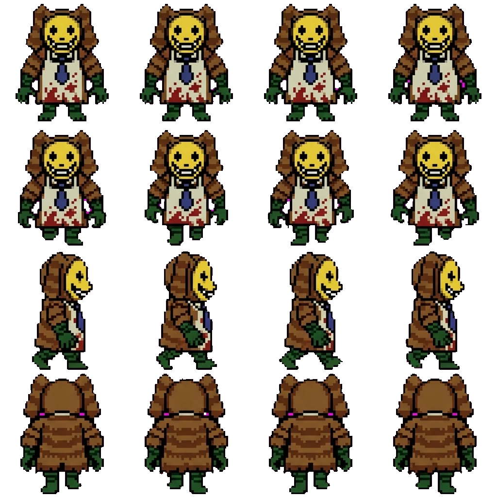 Pumkin Rabbit movement sprite
