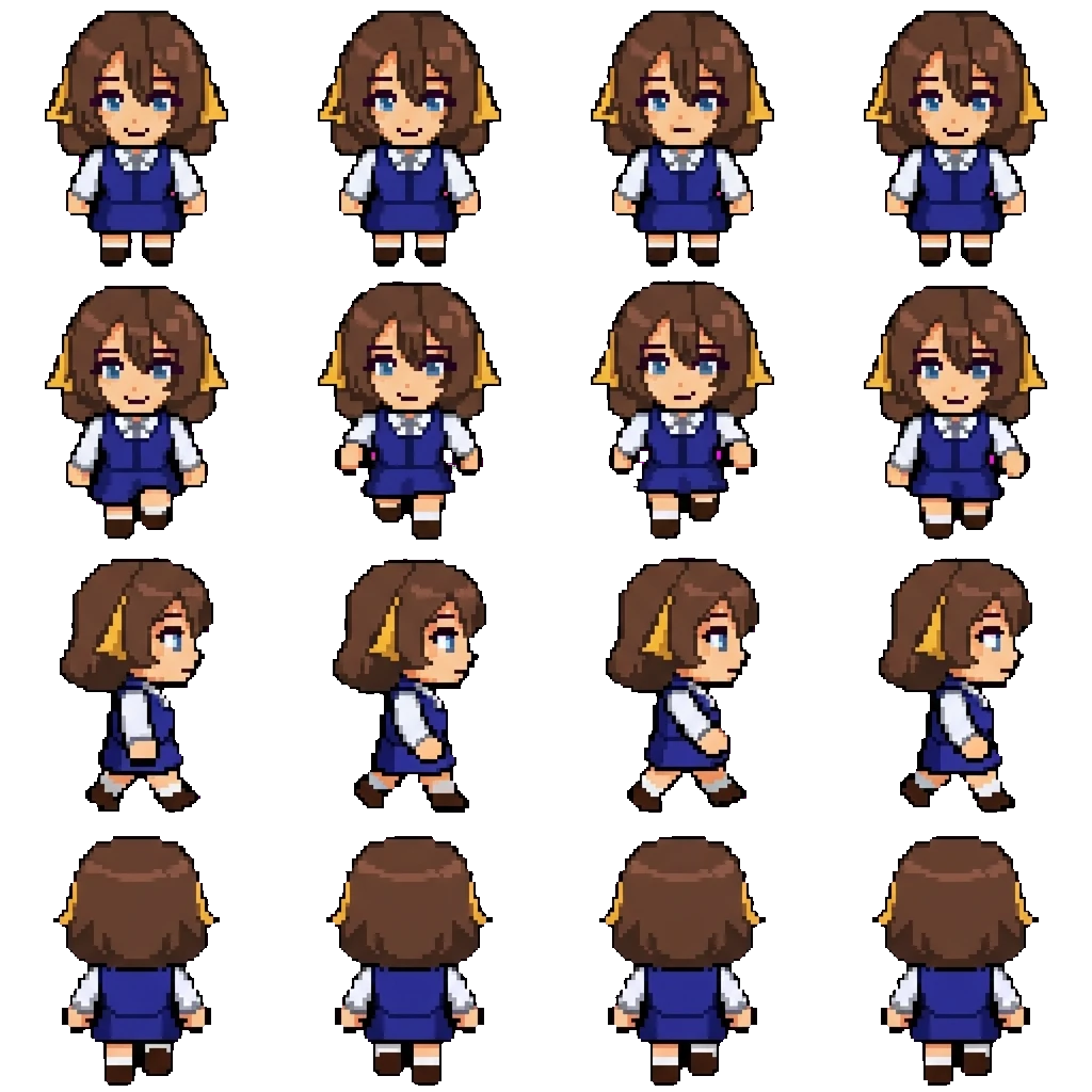 Miriam movement sprite