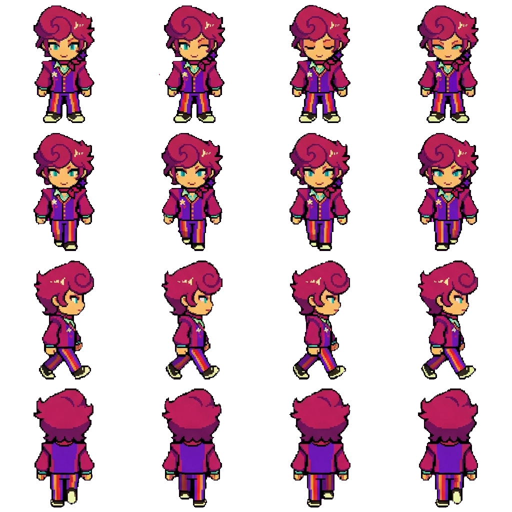 Opposite Wally movement sprite