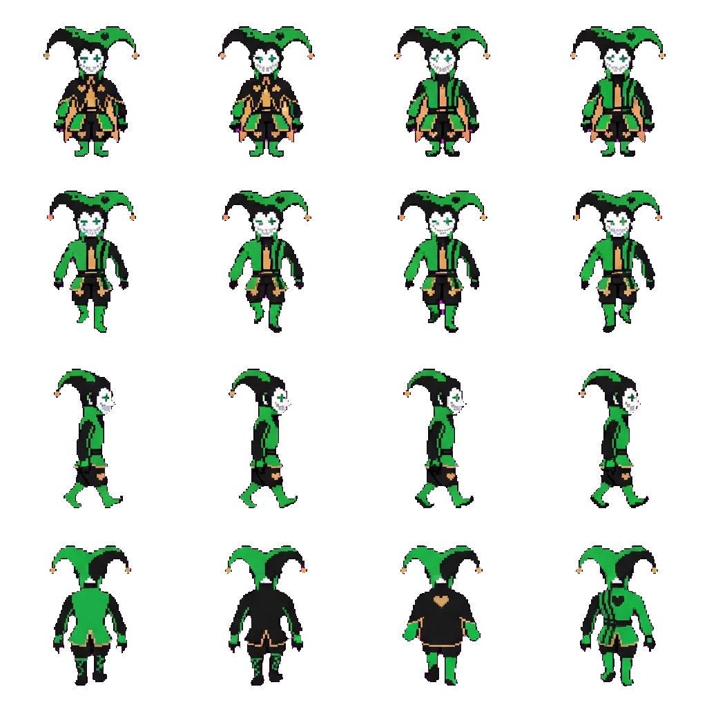 Harlequin Tfc movement sprite