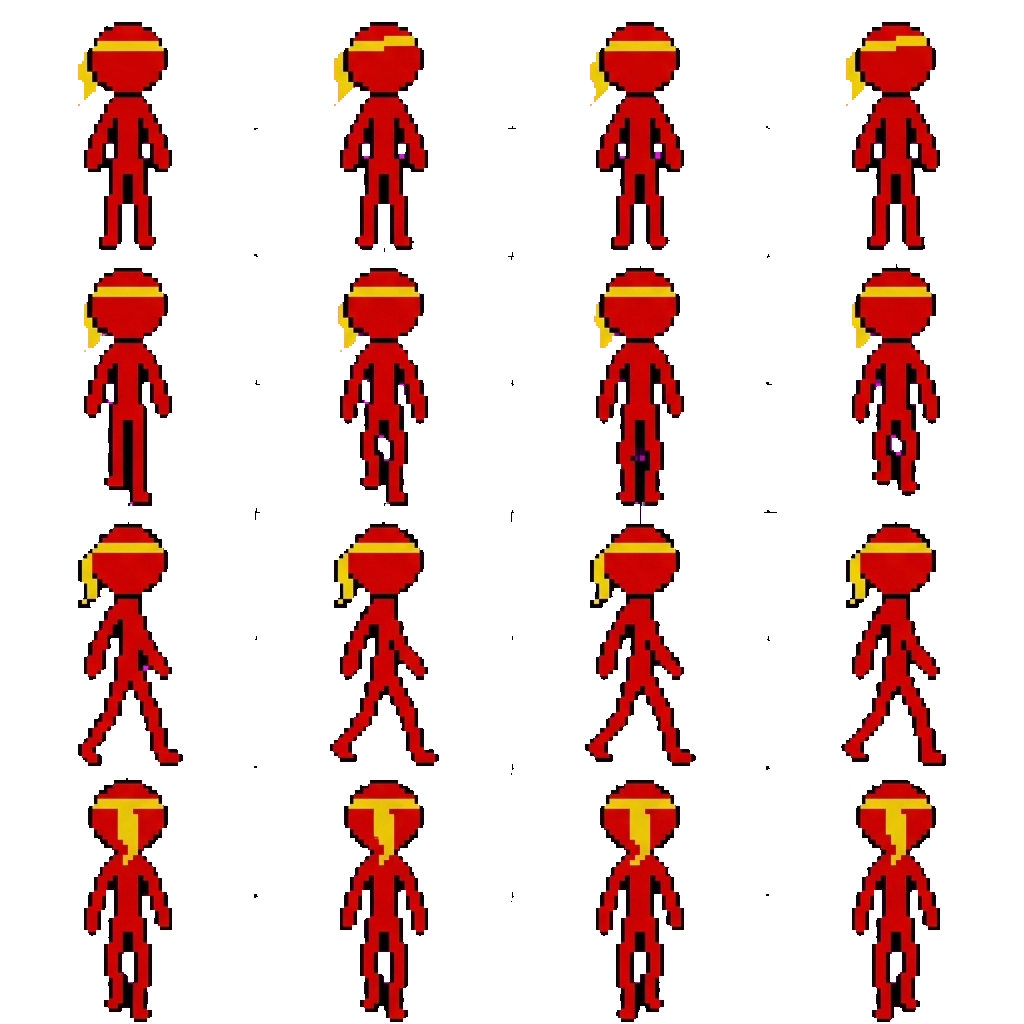 Red movement sprite