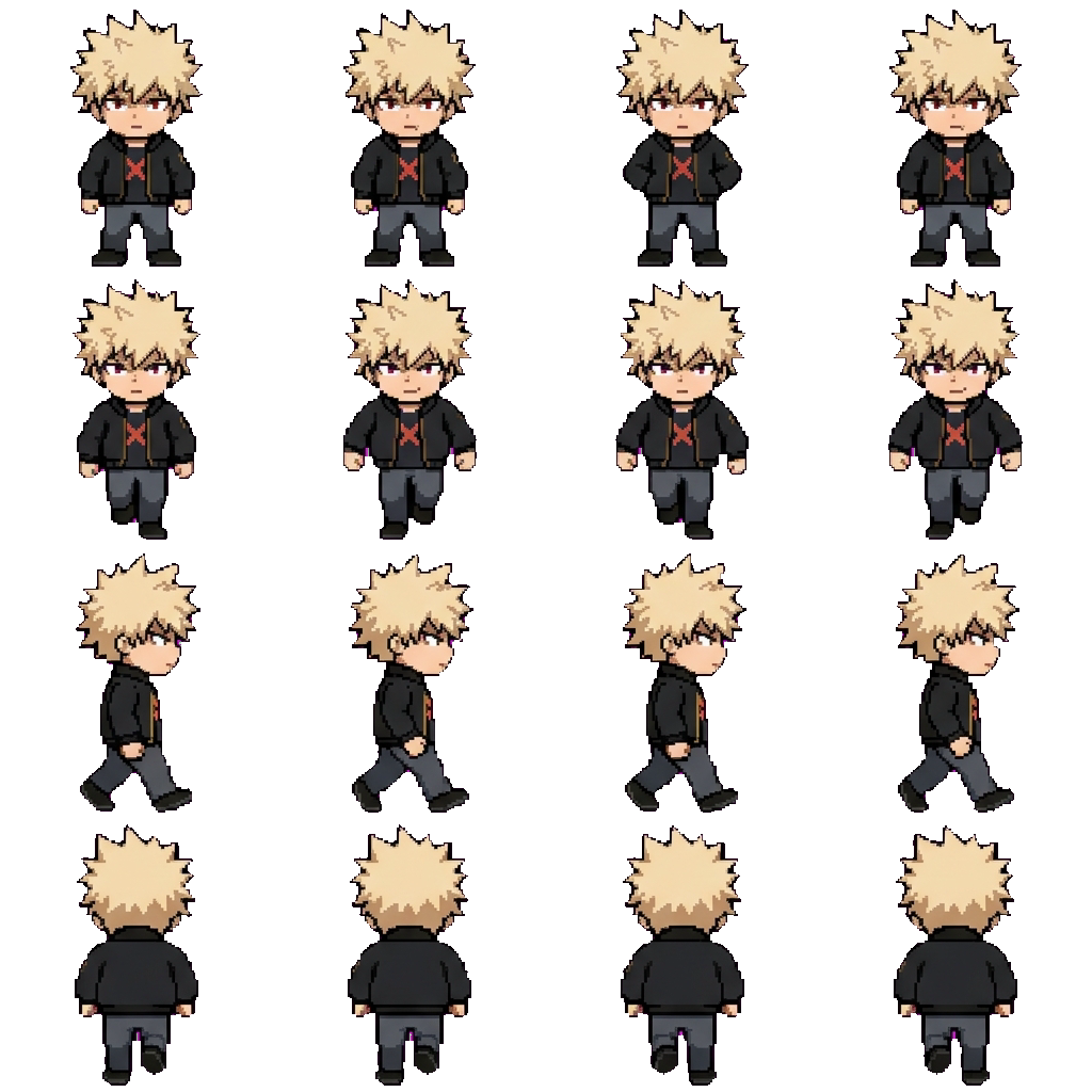 Bakugo movement sprite