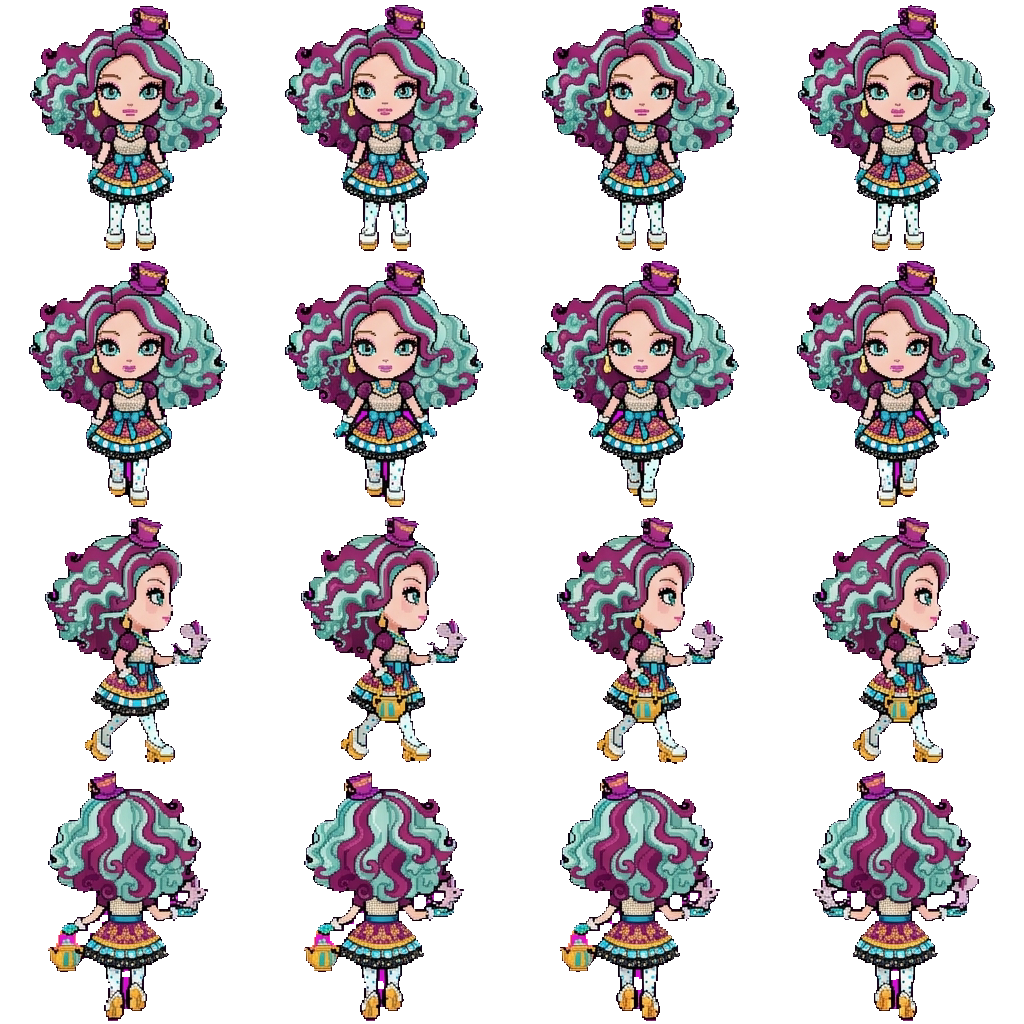 Madeline Hatter movement sprite