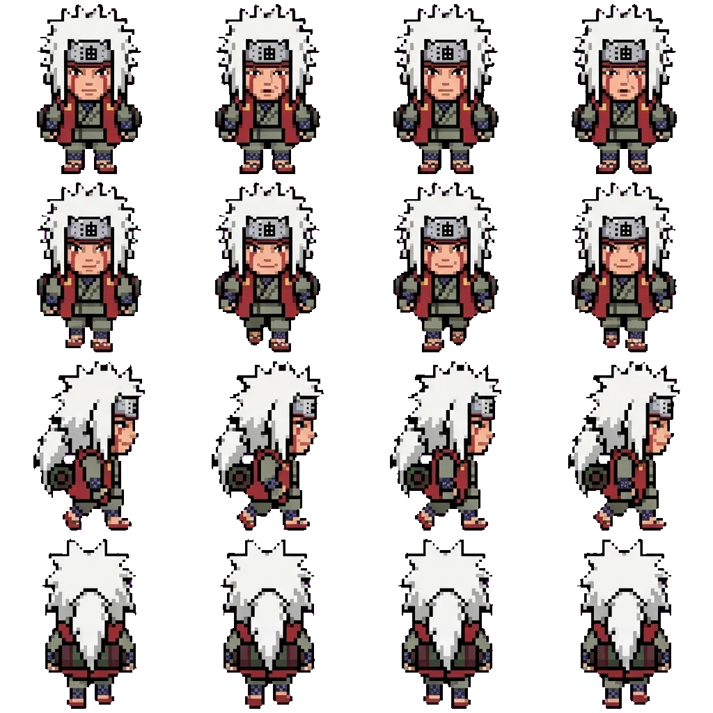 Jiraiya movement sprite