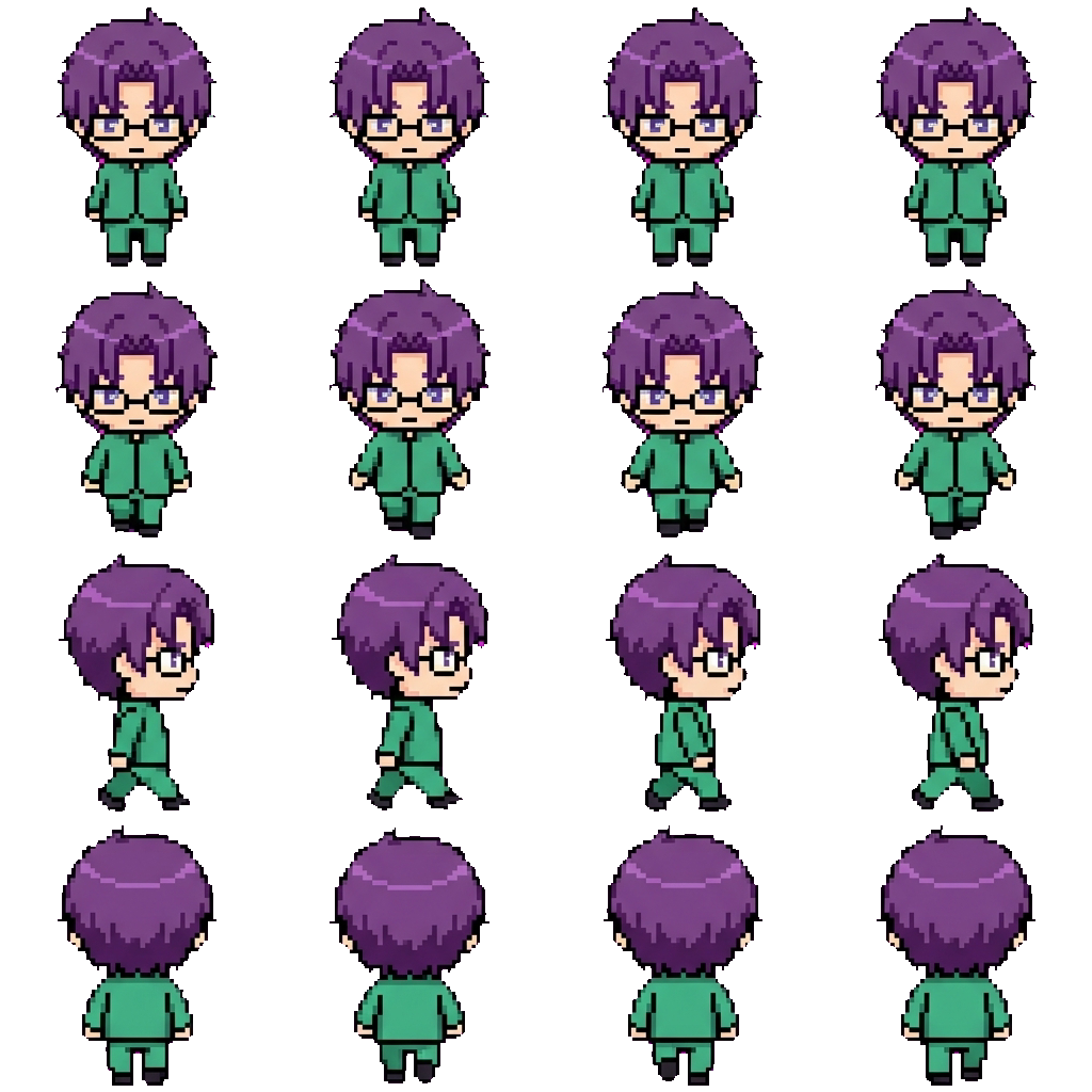 Aren Kuboyasu movement sprite