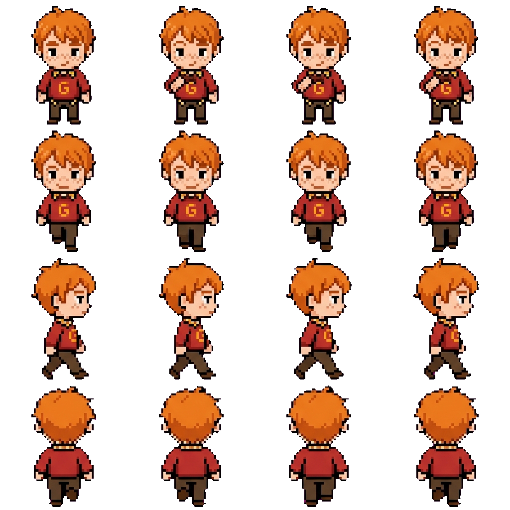 George movement sprite