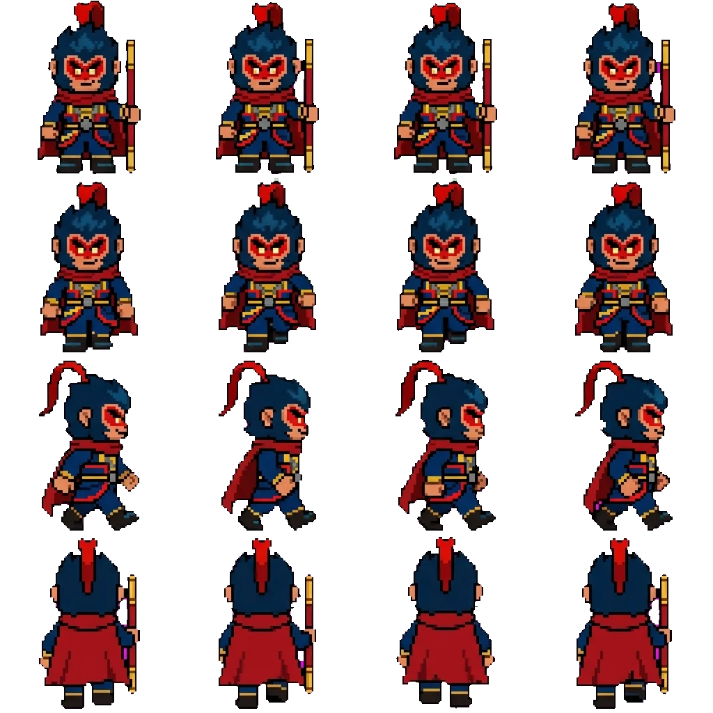 Macaque movement sprite