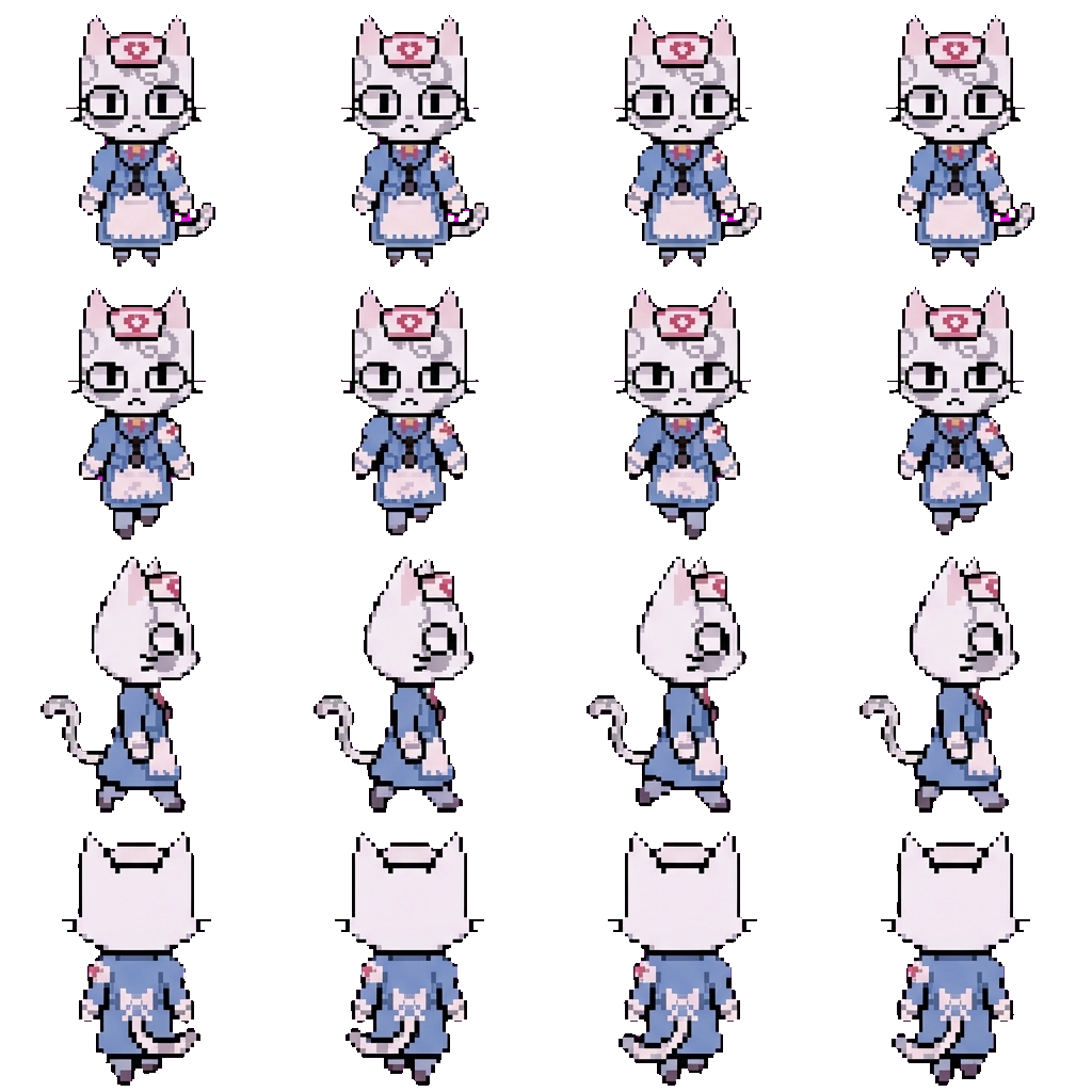 Head Nurse movement sprite