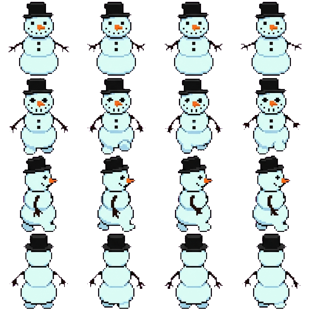 Frosty movement sprite