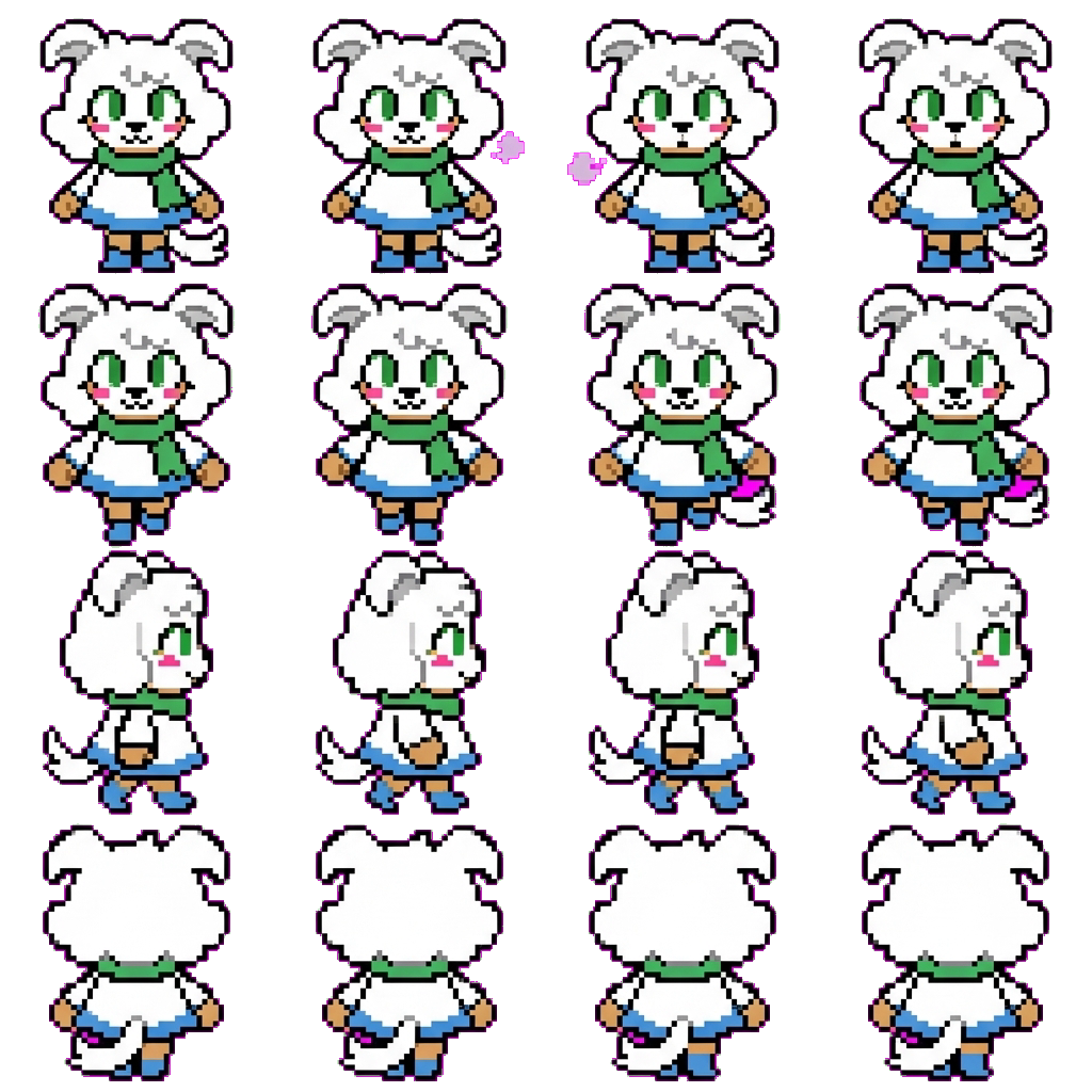 Mira movement sprite