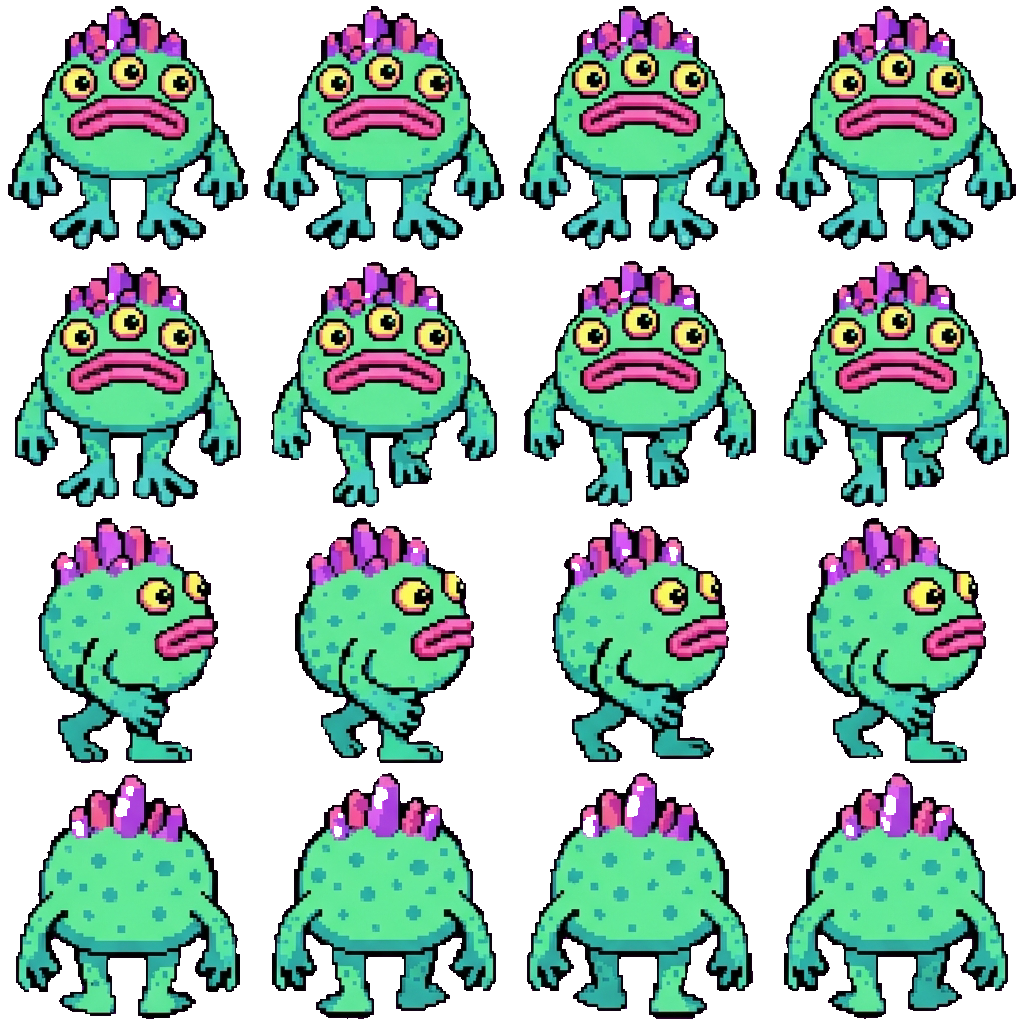Fwog movement sprite