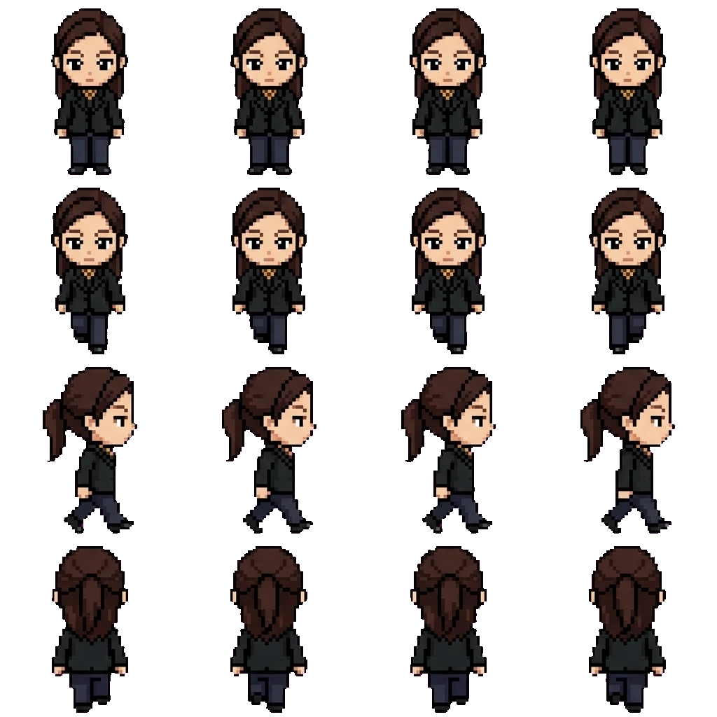 Sara Mizuhara movement sprite