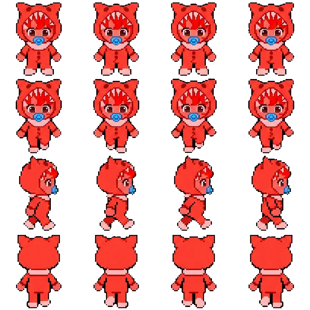 Coral movement sprite