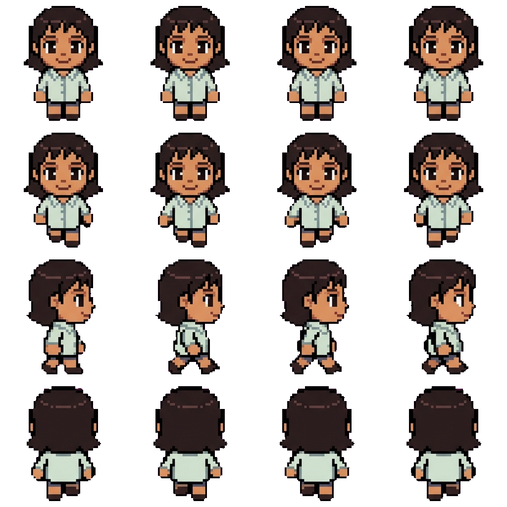 Norah movement sprite