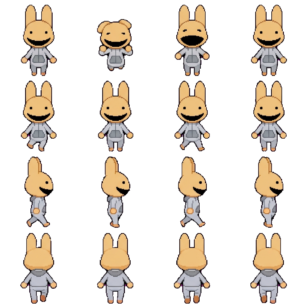 Intern movement sprite