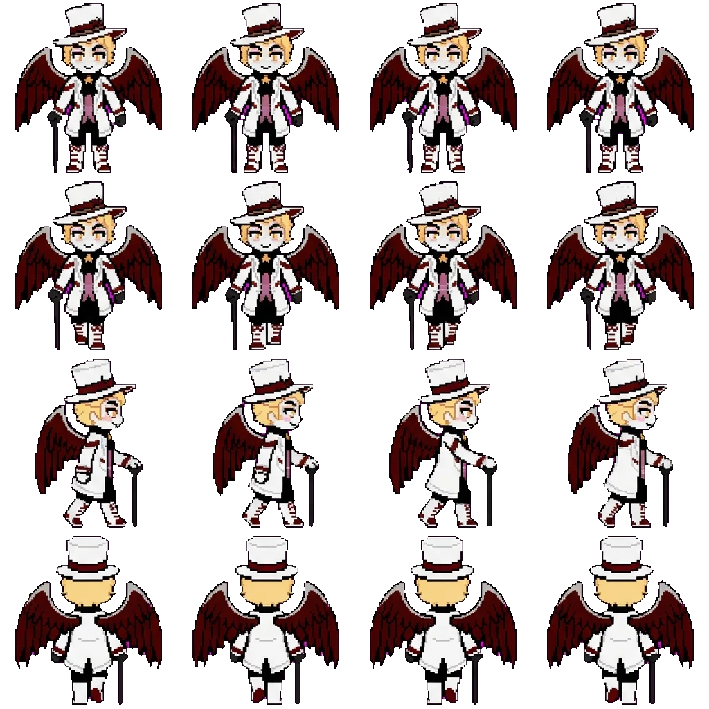 Lucifer Morningstar movement sprite