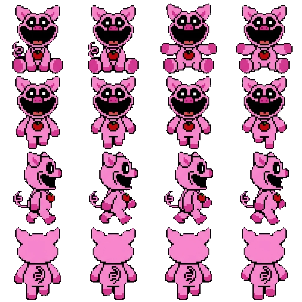 Picky Piggy movement sprite