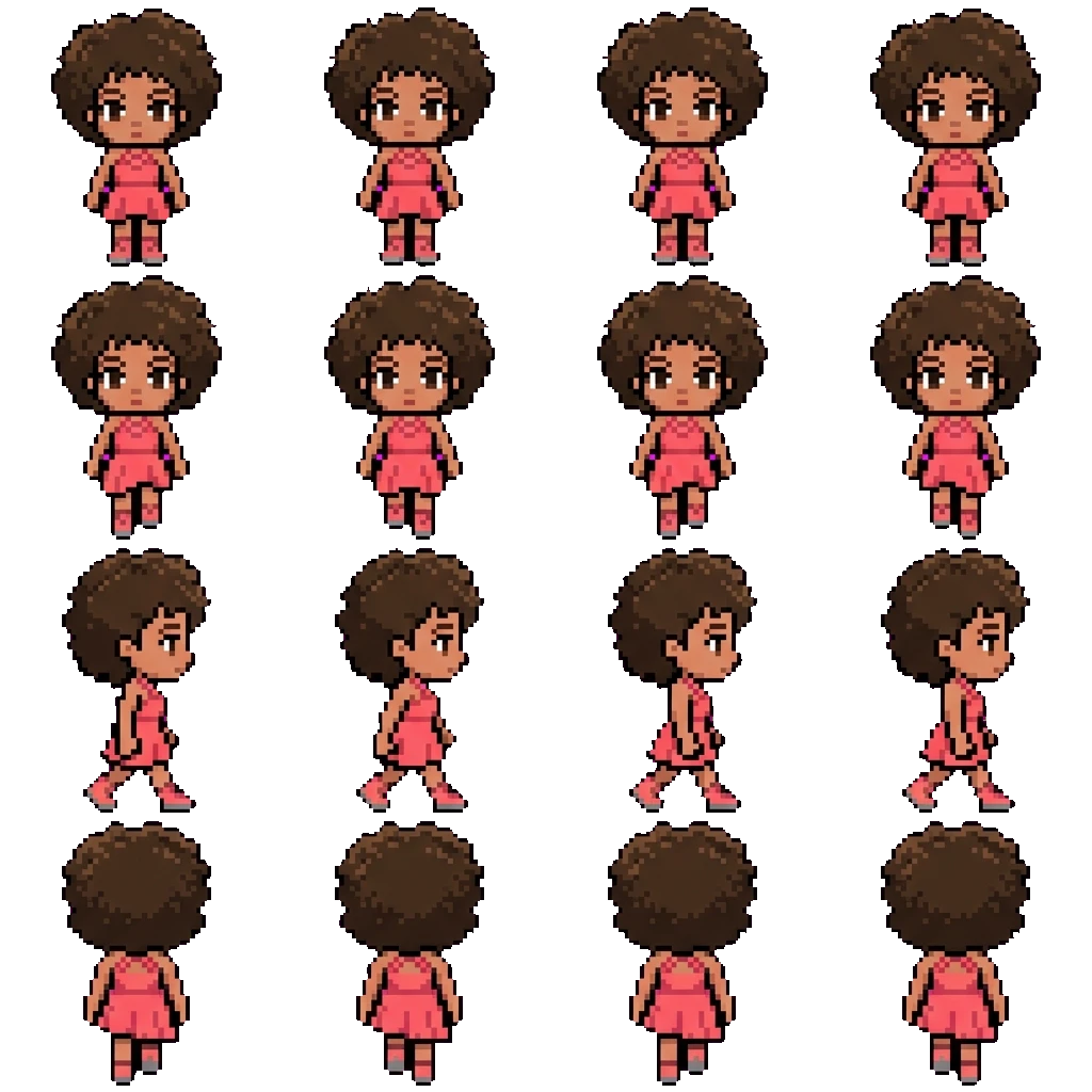 Lily movement sprite