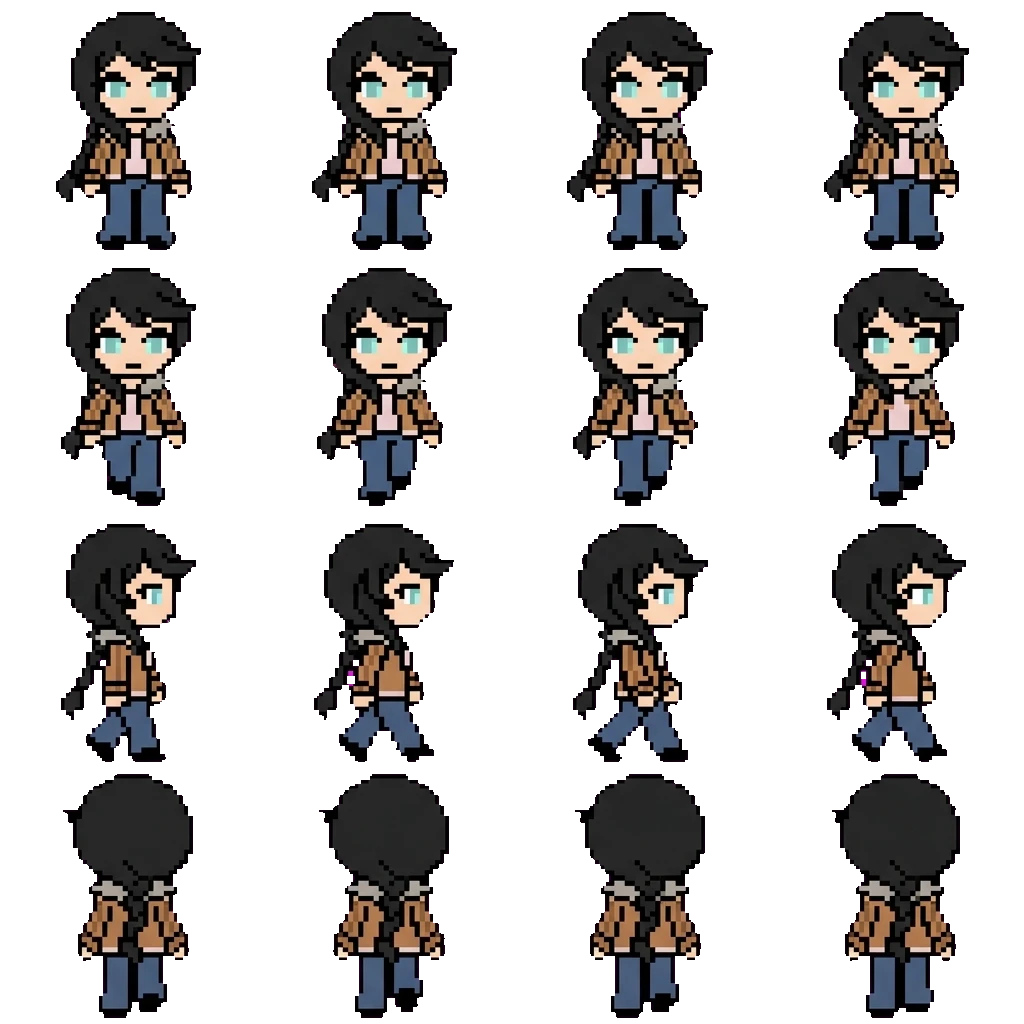 Roxanna movement sprite