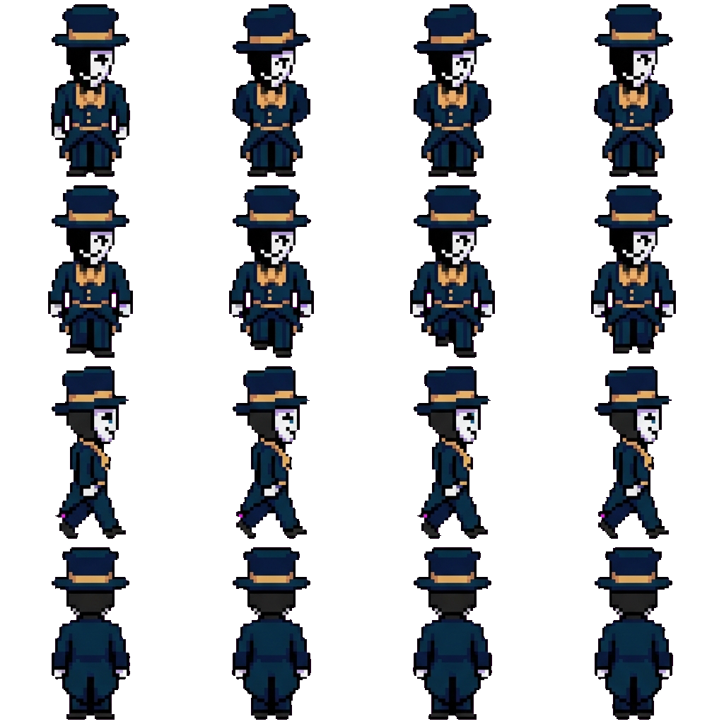 Ticket Taker movement sprite