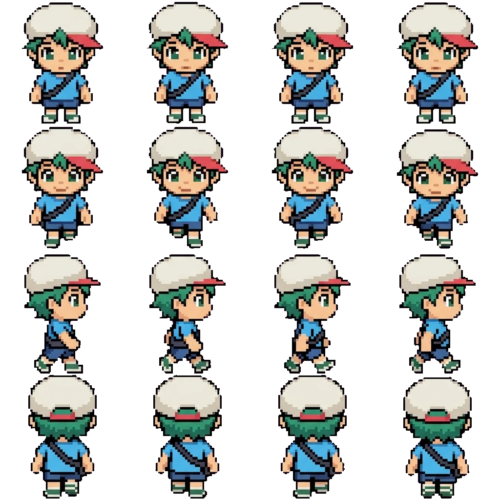 Yuta Iridatsu movement sprite