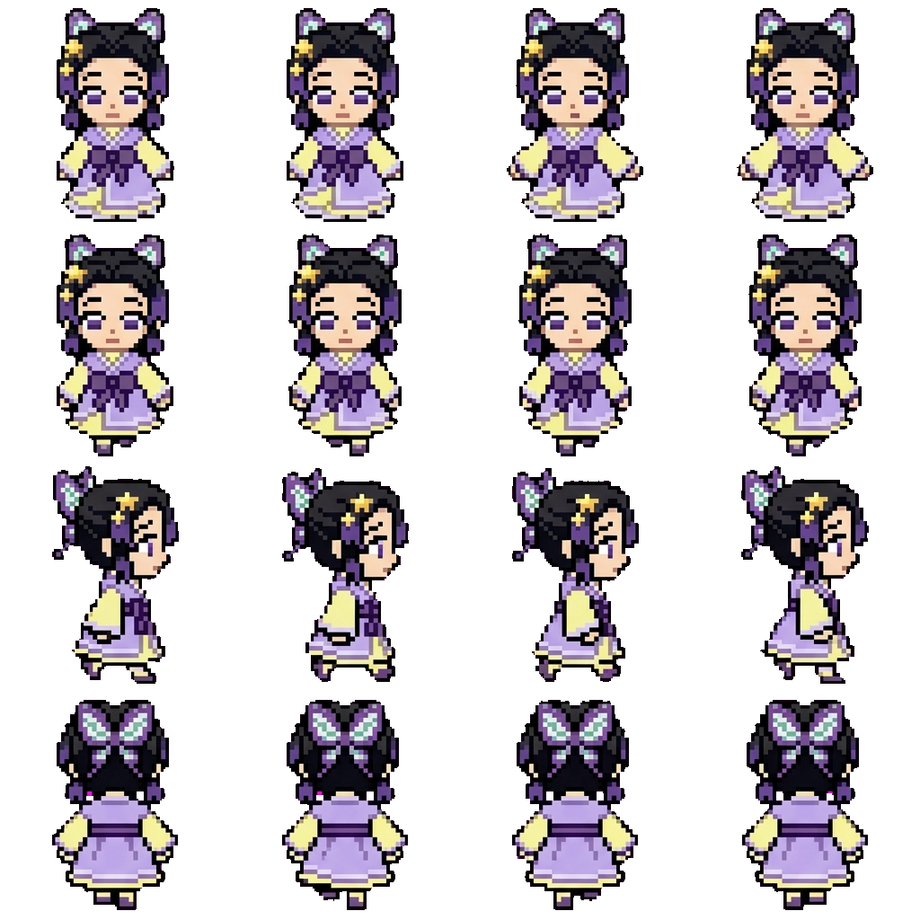 Shinobu movement sprite