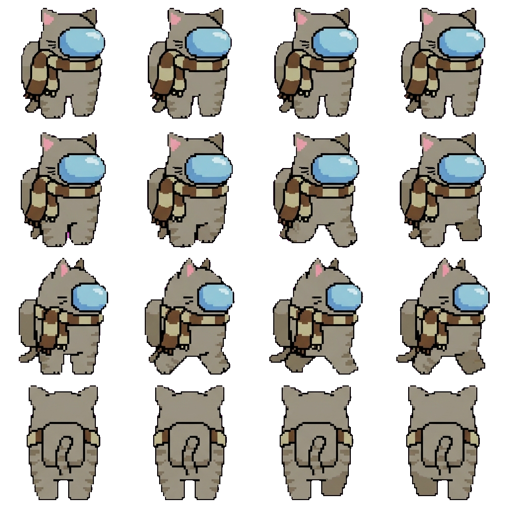 Tan movement sprite