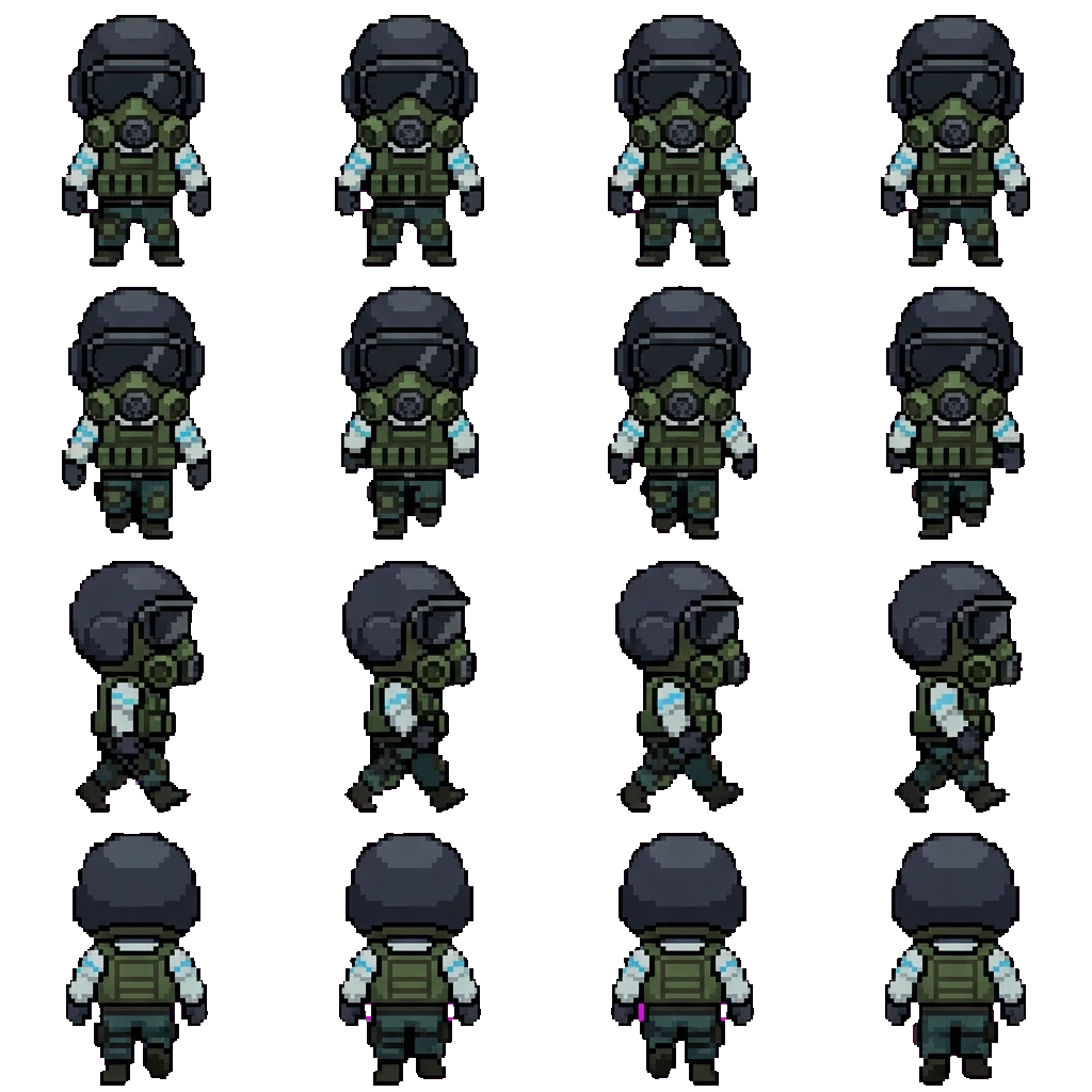 Doc Von movement sprite