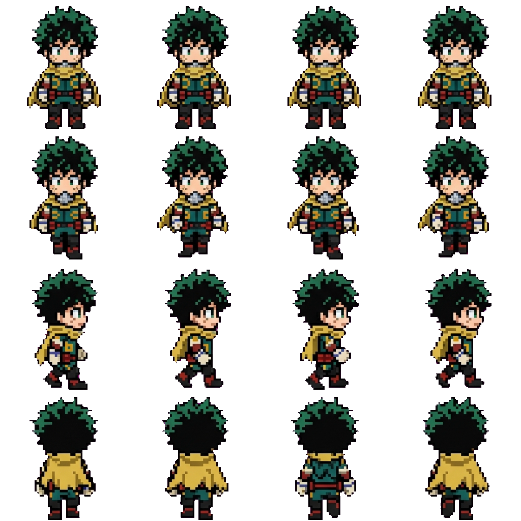 Deku movement sprite