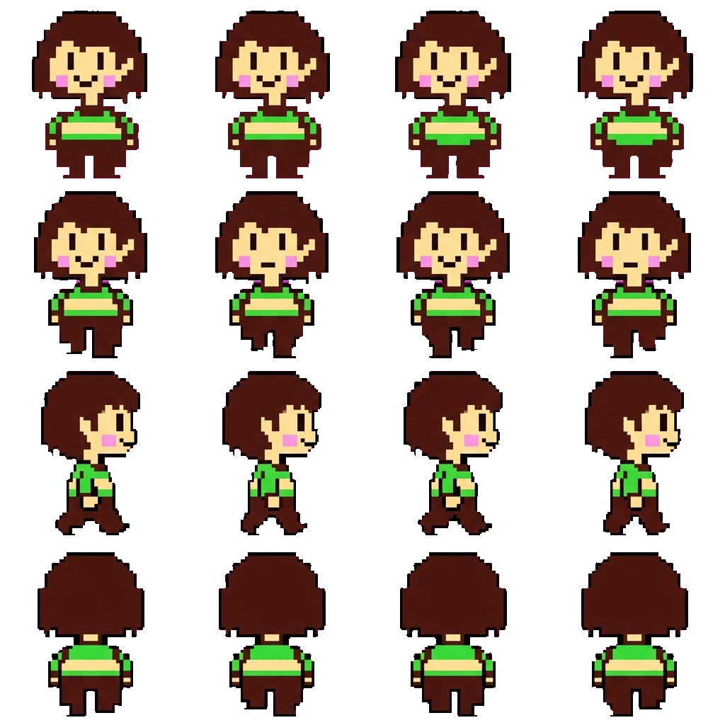 Chara movement sprite
