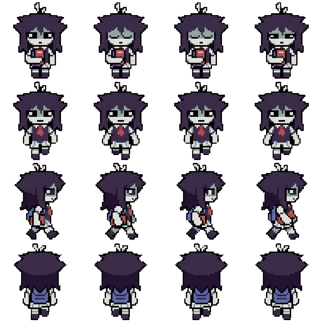 Abbie movement sprite