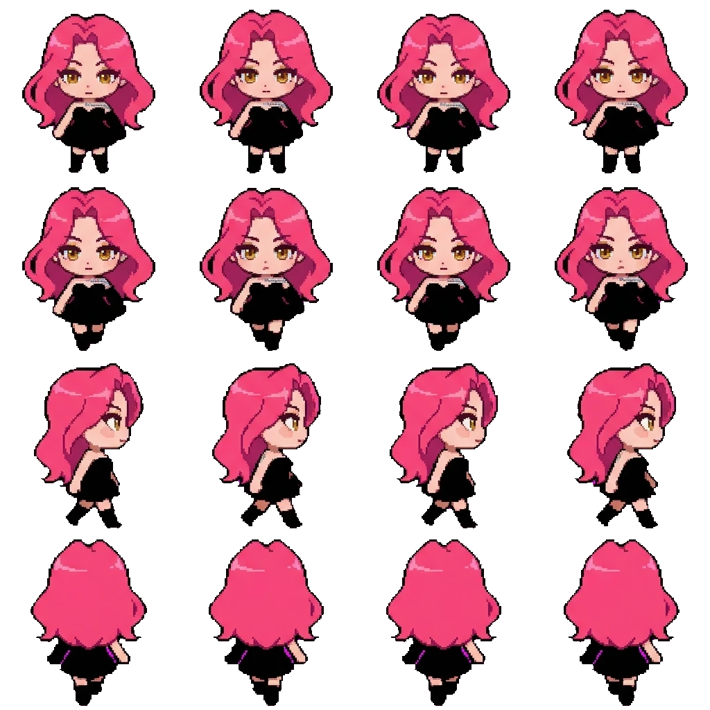 Mizi movement sprite