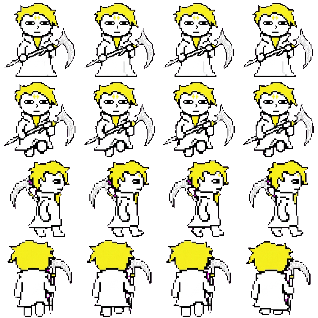 Nick movement sprite