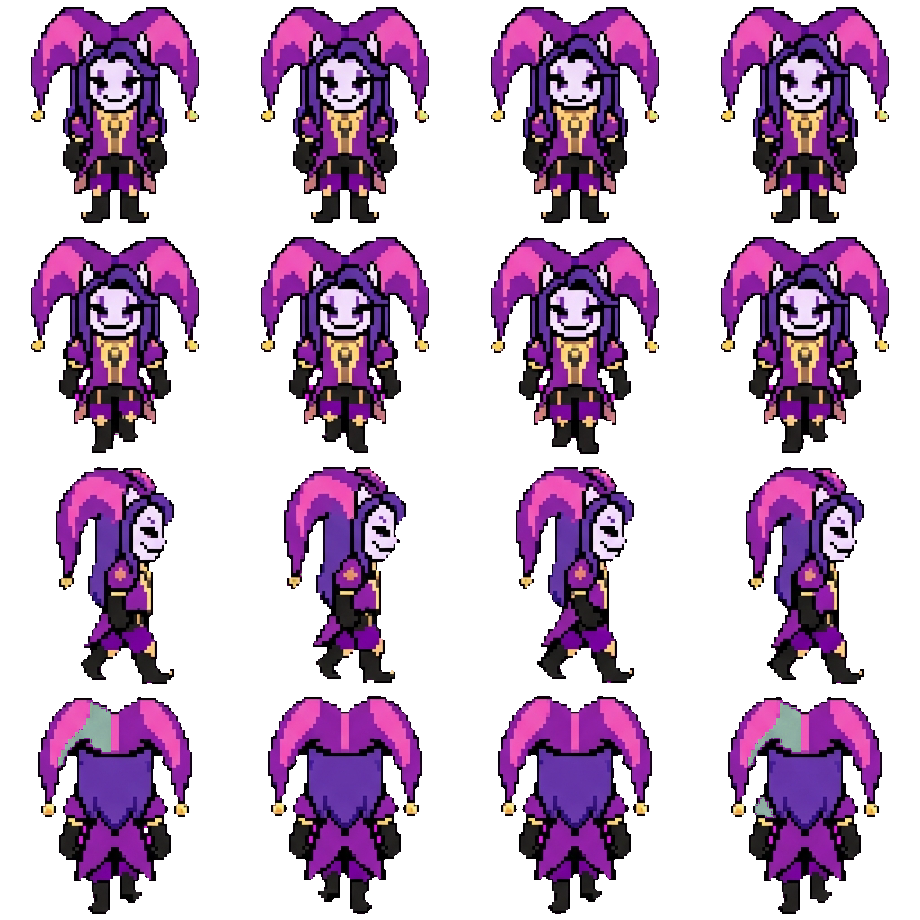 Jester movement sprite