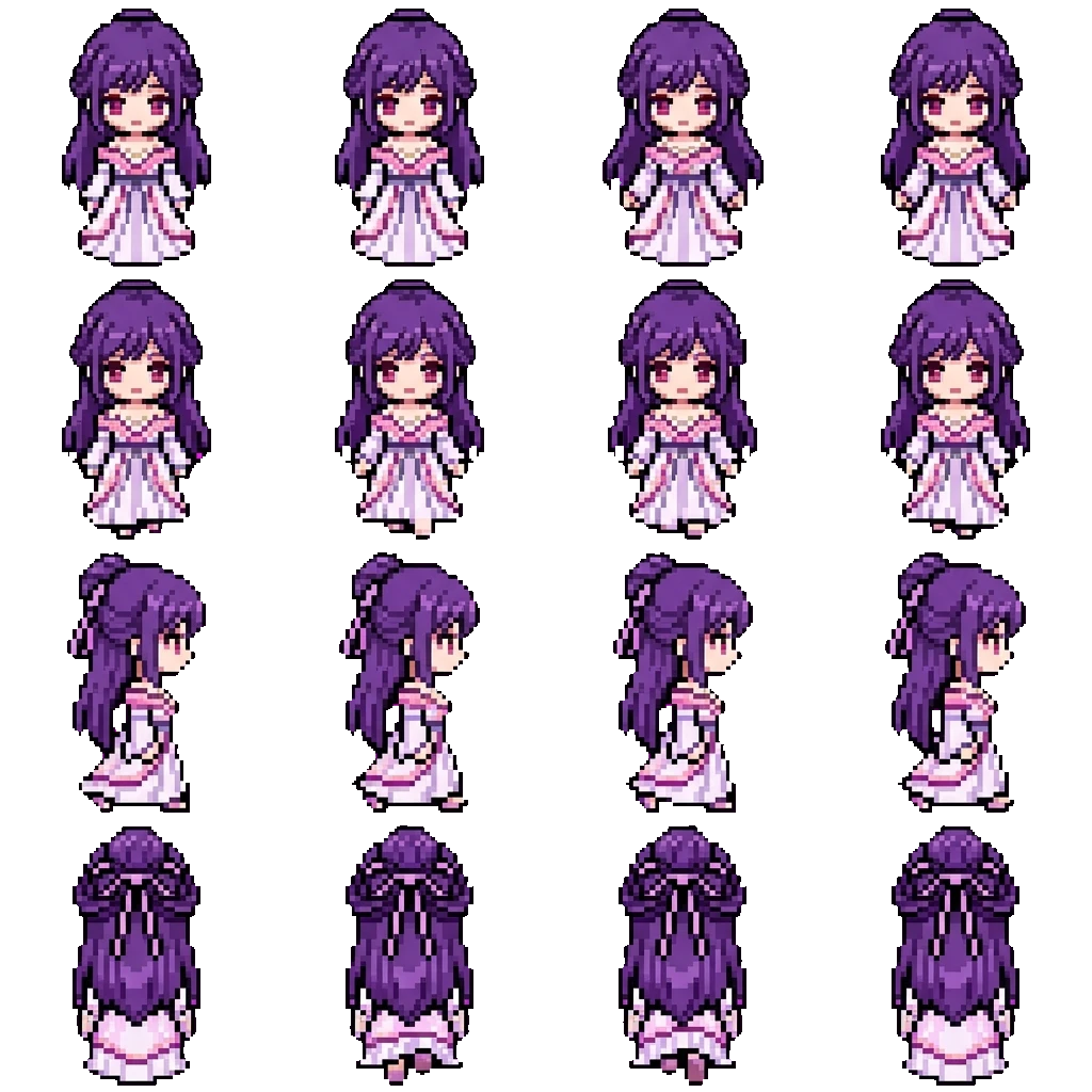 Luo Huang movement sprite
