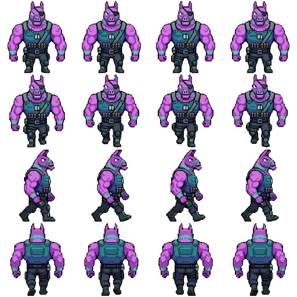 Alime movement sprite