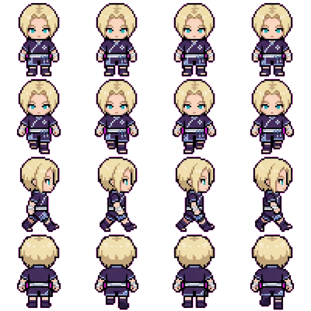 Zenin uchiha yamanaka movement sprite